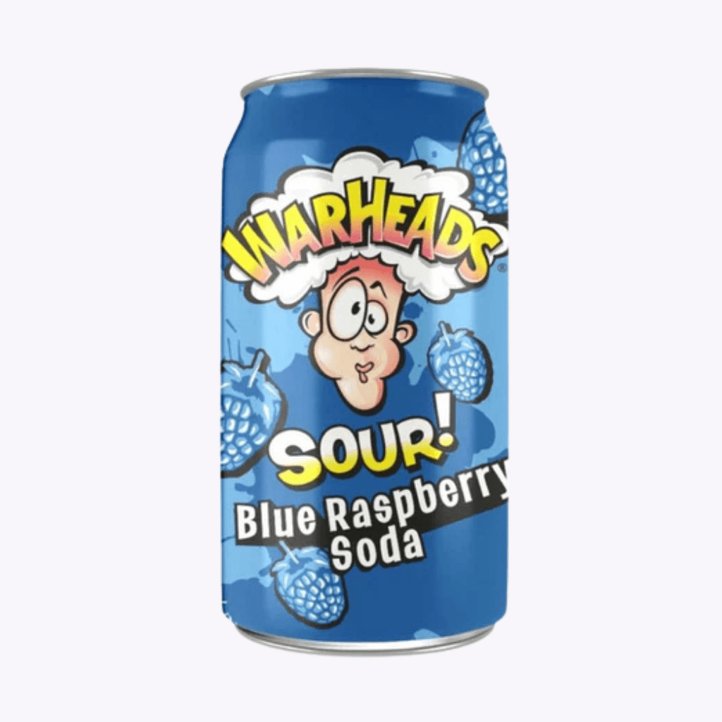 Warheads Sour Blue Raspberry Soda 330 ml (inkl. Pfand)