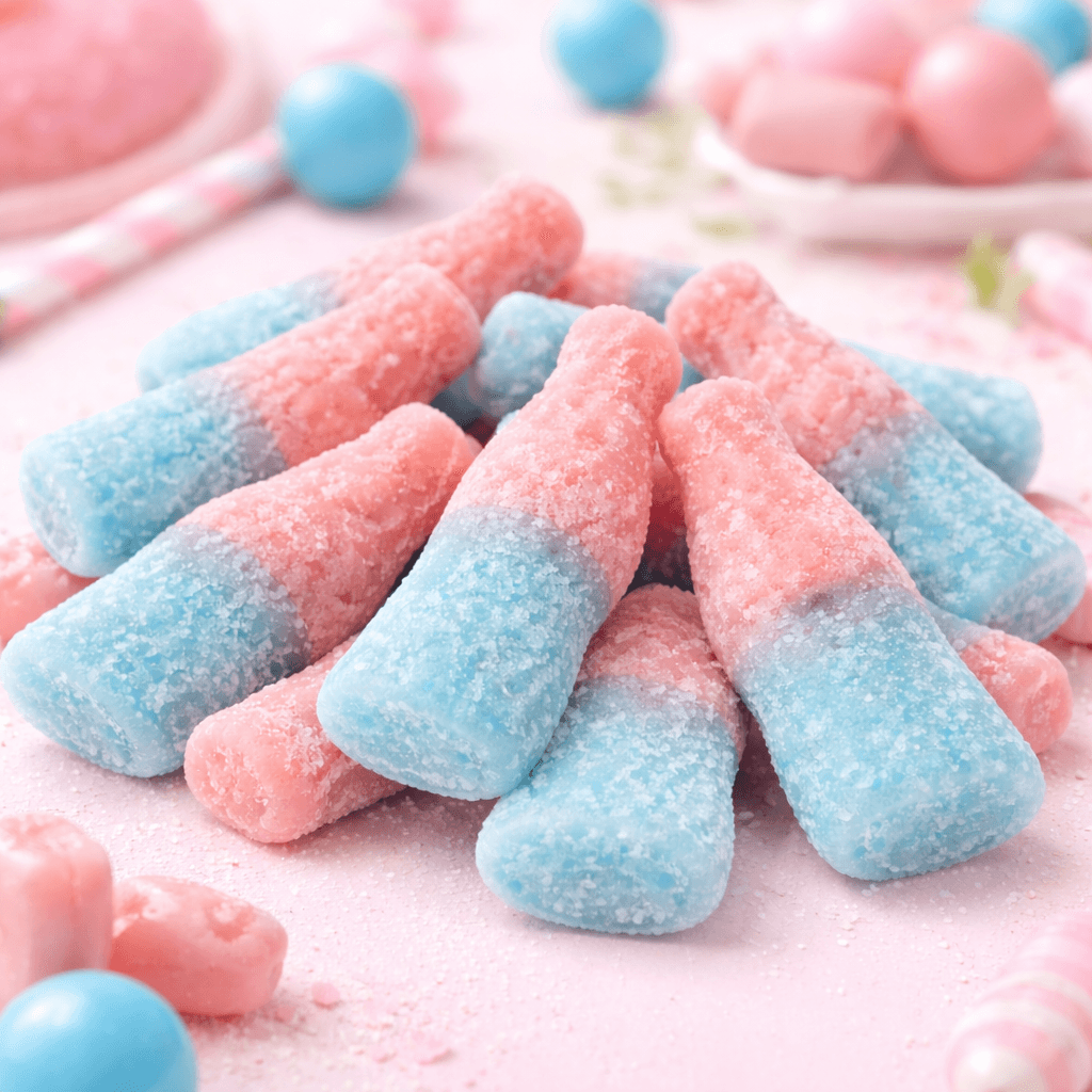 Sour Bubblegum Bottles 500g (Halal) - Bild 4