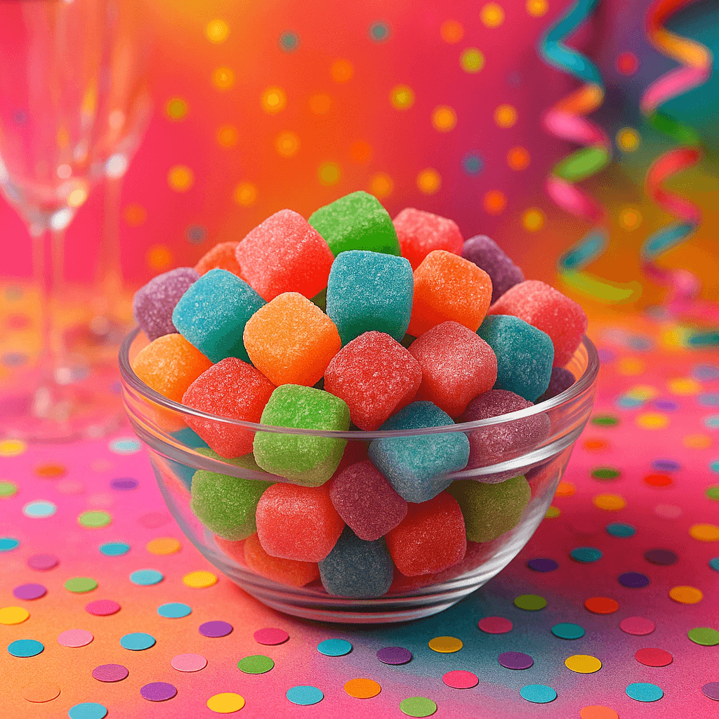 Sour Rainbow Cubes 250g (Vegan) - Bild 4