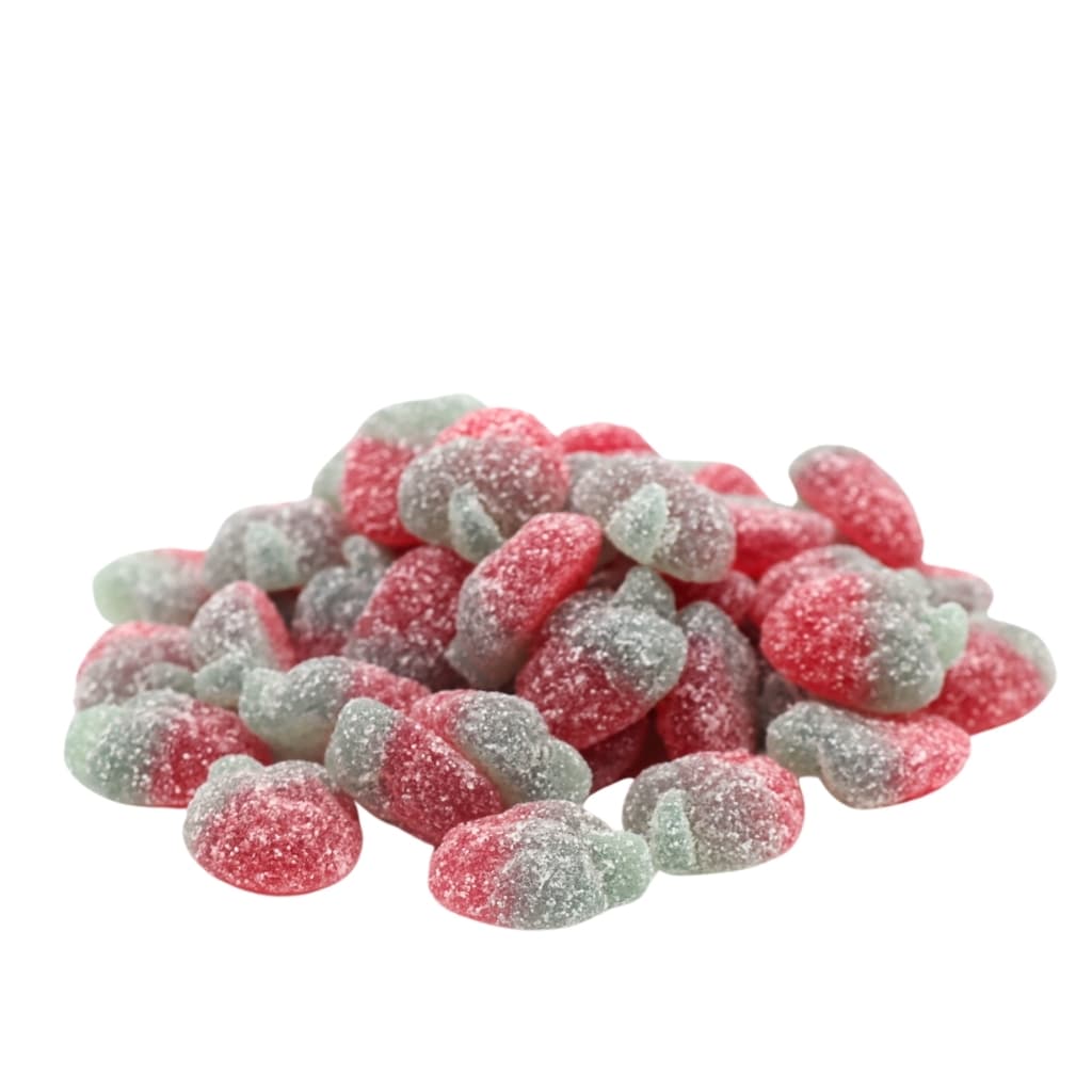 Mini Fizzy Strawberries 500g (Vegan) - Bild 2