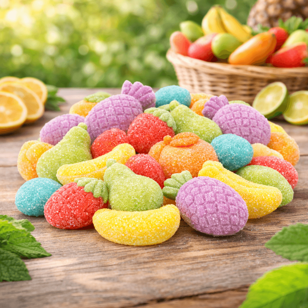Mini Sour Fruit Mix 500g (Halal) - Bild 4