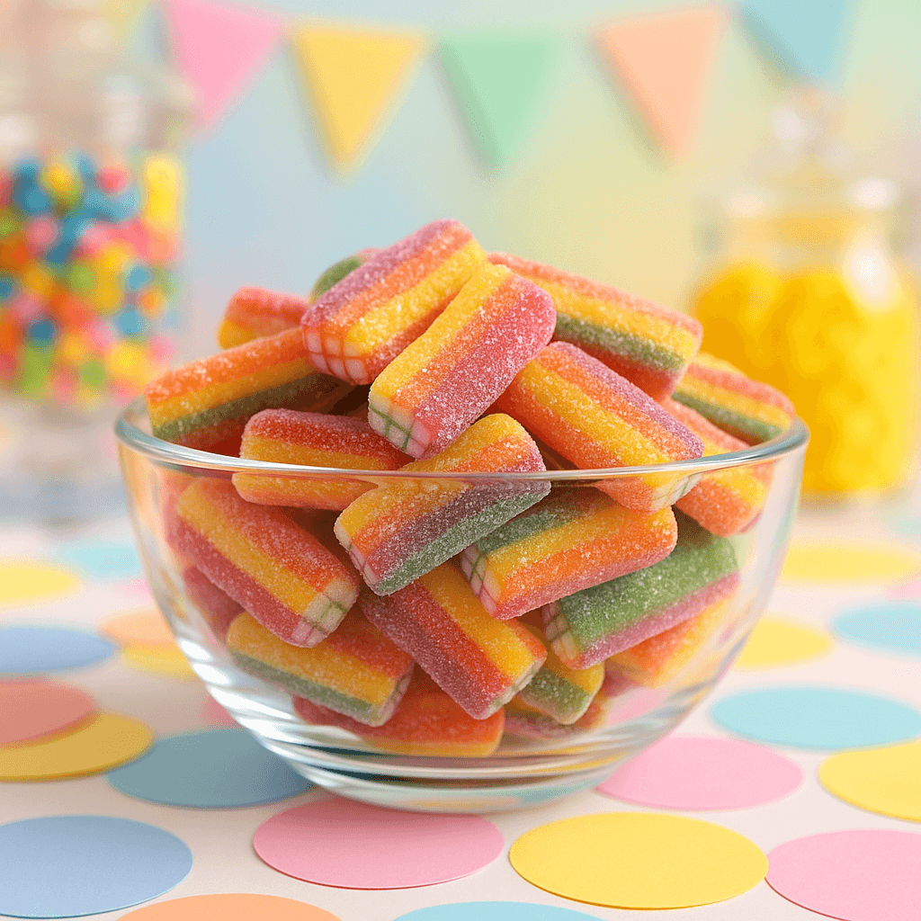 Sour Rainbow Bits 250g (Vegan) - Bild 4