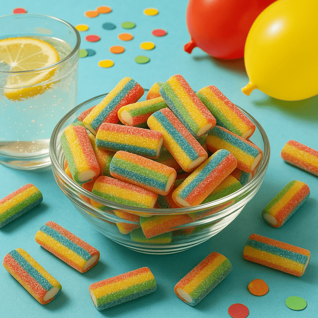 Sour Rainbow Sticks 250g (Halal) - Bild 4