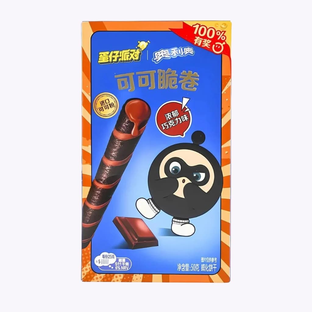 MHD überschritten | Oreo Cocoa Crisp Roll Rich Chocolate 50 g