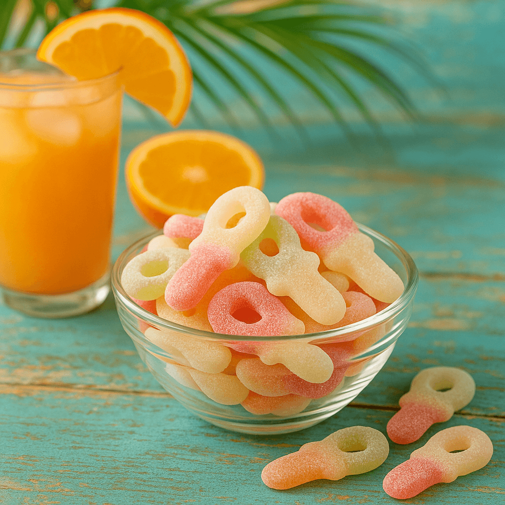 Sour Tropical Pacifiers 500g (Vegan) - Bild 4