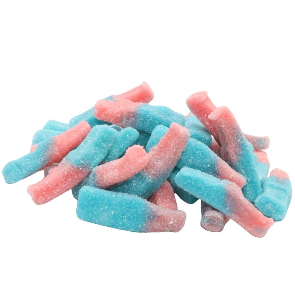 Sour Bubblegum Bottles 500g (Halal)