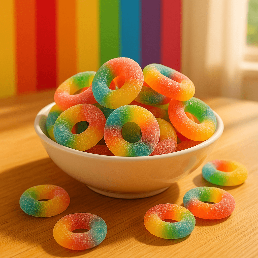 Sugar Rainbow Loops 250g (Halal) - Bild 4