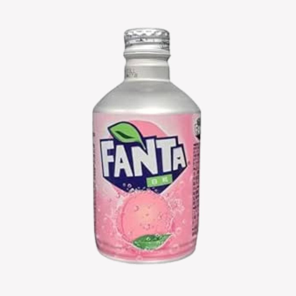 Fanta White Peach Metal Bottle 300 ml (inkl. Pfand)
