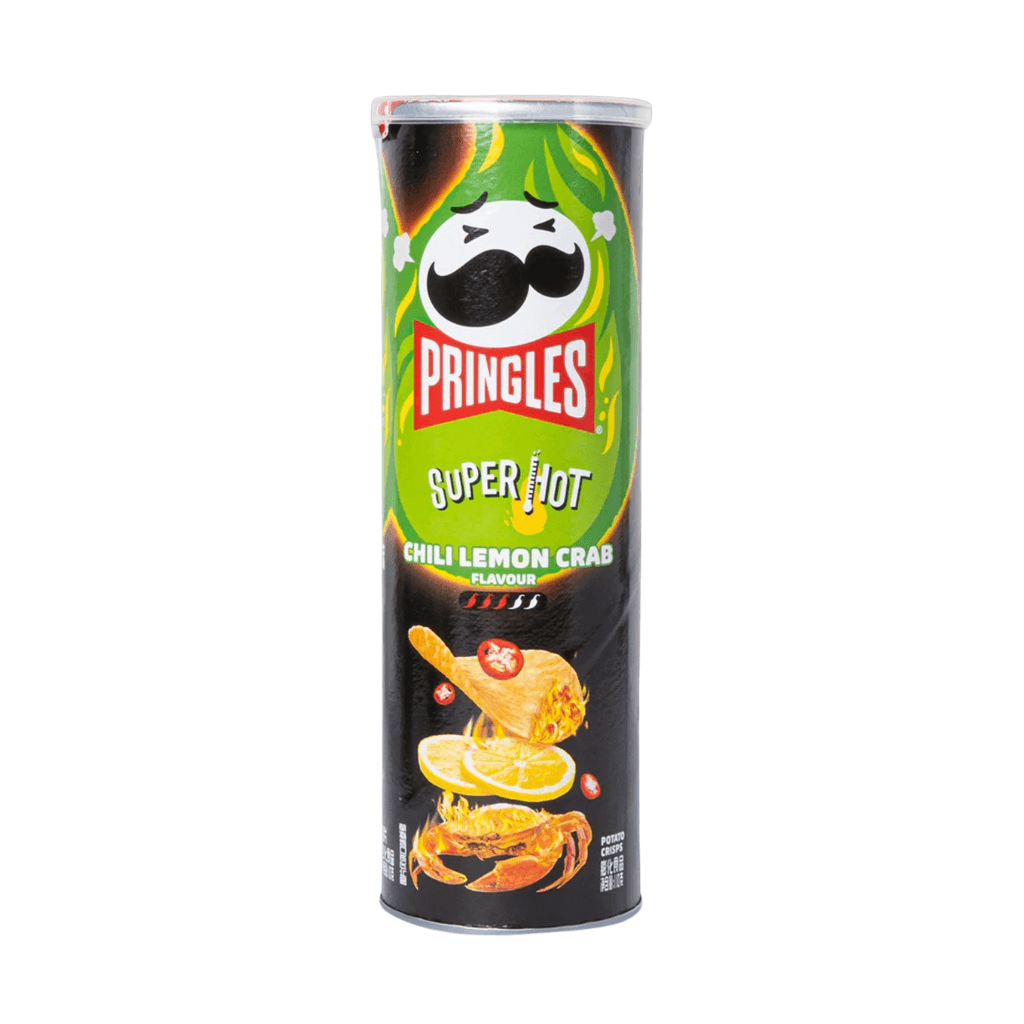 Pringles Super Hot Chili Lemon Crab 110g - Bild 2