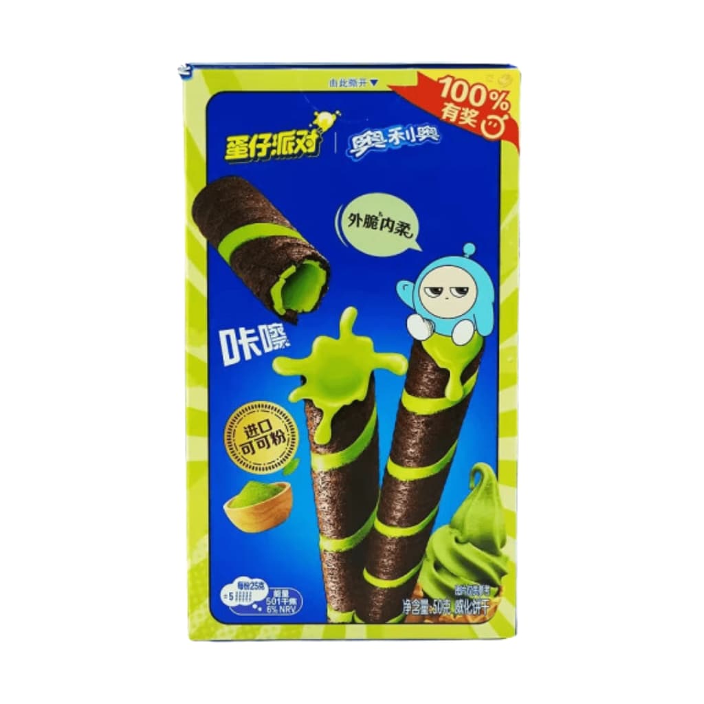MHD überschritten | Oreo Cocoa Crisp Roll Japanese Matcha 50 g - Bild 2