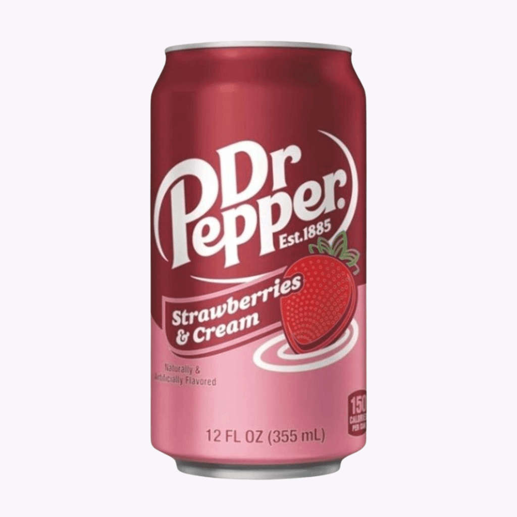 Dr Pepper Strawberries & Cream 355 ml (inkl. Pfand)